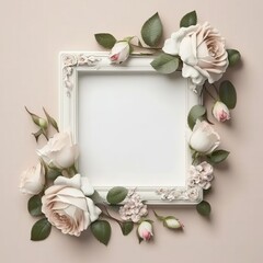 Flower Frame, Generative AI
