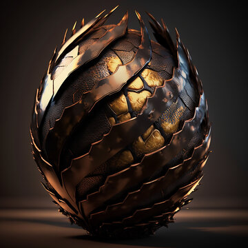 A dragon egg of the wolverine golden