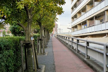 品川区の街の風景