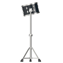3D rendering illustration of a rack tom drum mounted to a stand