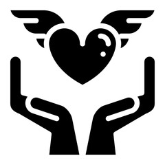 love forwarding heart wing encouragement