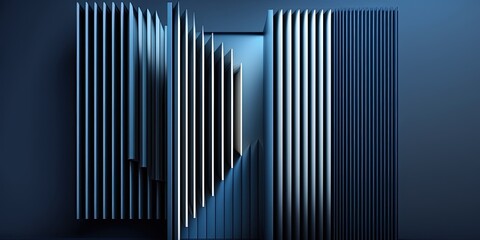 Obraz premium 3d custom wall design. 3d rendering. Generative AI