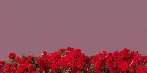 Fototapeta premium Valentine's Day Retro Background Textures - Insanely Detailed Love Background: Red Hearts & Roses