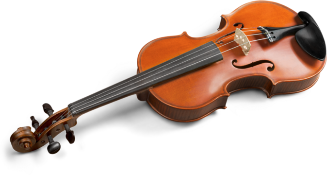 Classic string musical instrument Violin
