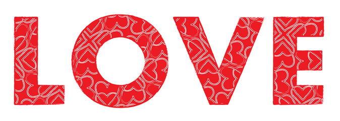 Valentines day background with heart pattern, ideal for vector illustration, Wallpaper, flyers, postcards, web template, invitation, posters, brochure, banners.