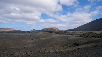 Lanzarote Island in the Atlantic Ocean