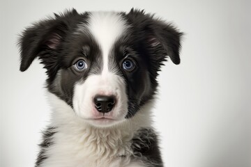 Obraz na płótnie Canvas Border Collie puppy