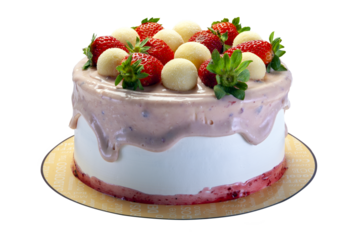 Strawberry cake