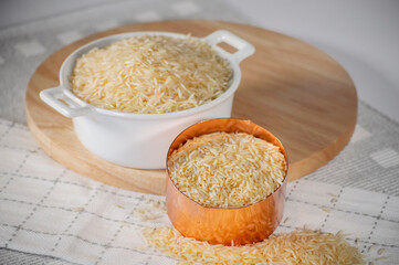 Bowl of rice, Basmati rice