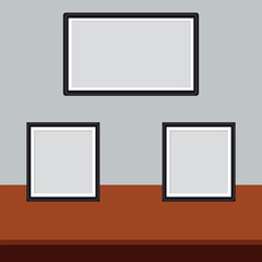 Illustration of frame of different sizes