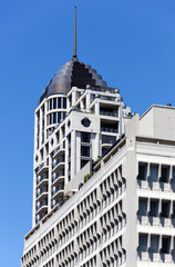 Auckland Downtown Concrete Modern Tower