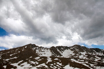 Landscape at Summit Lake Mount Evans Colorado