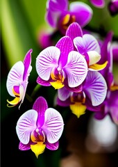 orchid flower in nature garden