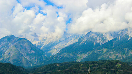 Mountains near the Austrian city of Innsbruck