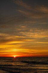 Fototapeta premium Sunrise over Gulf