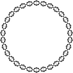 vector frames black on a white background