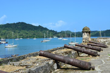 Das alte Fort von Portobelo, Panama - obrazy, fototapety, plakaty