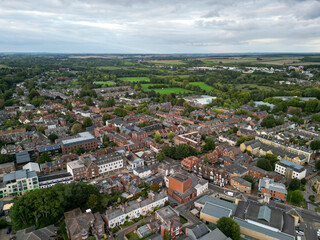 Winchester aerial view shot with Mini 3 pro