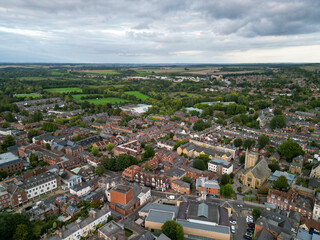 Winchester aerial view shot with Mini 3 pro