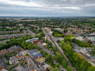 Winchester aerial view shot with Mini 3 pro