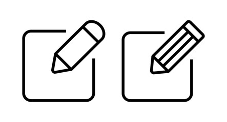 Edit icon vector illustration. edit document sign and symbol. edit text icon. pencil. sign up