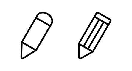 Pencil icon vector illustration. pen sign and symbol. edit icon vector