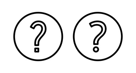 Question icon vector illustration. question mark sign and symbol