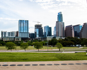 Beautiful Downtown Austin skyline