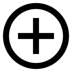 Obraz premium Add line icon