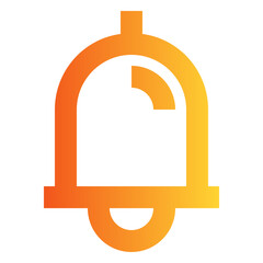 Bell gradient icon