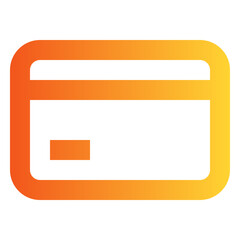 Credit Card gradient icon