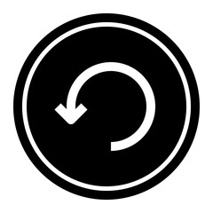 Refresh Circular line icon