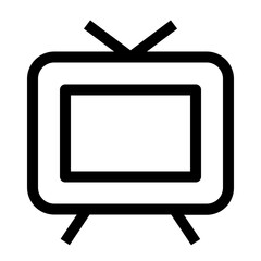 Television line icon