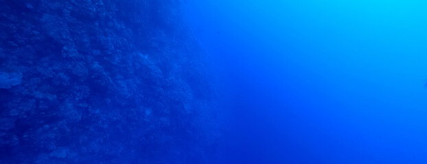 bubbles diving blue abstract underwater background