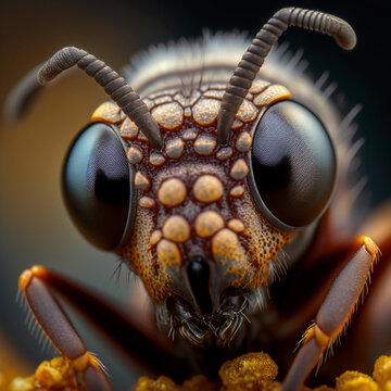 A Closeup of an ant