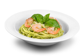 Tagliatelle with spinach