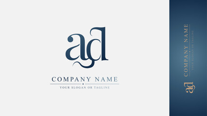 The Power of Typography: A Bold Initial Logo