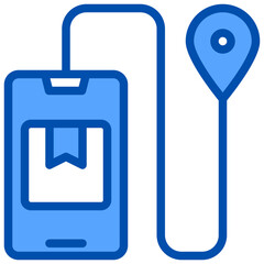 Location_1 blue line icon