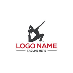 Modern Yoga  logo icon design