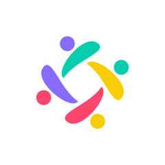 abstract community logo