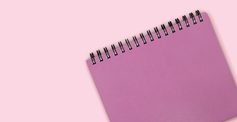 Blank office Calendar or Planner on desk