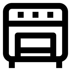 Oven line icon