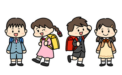笑顔の新一年生