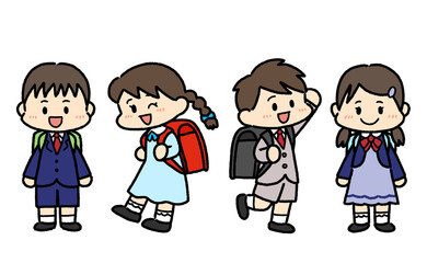 笑顔の新一年生