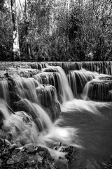 Fototapeta premium Kuang Si Falls, Luang Probang, Laos
