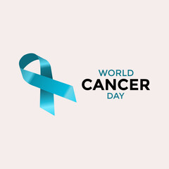World Cancer Day concept. Vector illustration