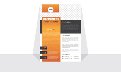 Corporate Flyer design, Creative Flyer layout, Business Template, modern stylish flyer, fresh clean leaflet
