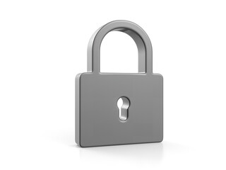 Car paint padlock symbol