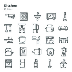 Kitchen icons