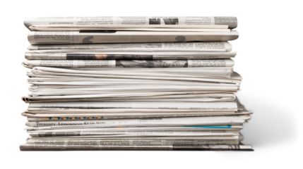 Stack of Newspapers